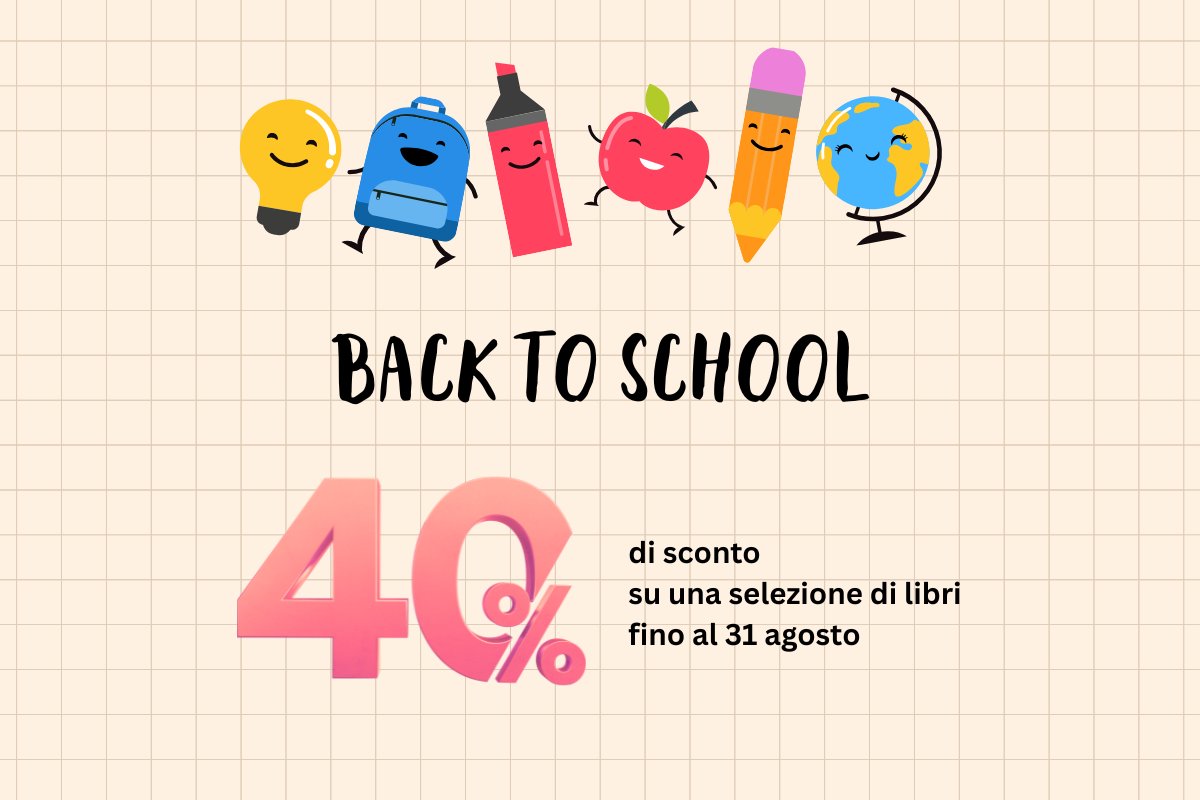 ✏ Si avvicina il momento del #backtoschool – è obbligatorio? 

Per affrontare con consapevolezza l'anno che rinizia, abbiamo selezionato per te le storie giuste con cui affrontare il trauma della fine dell'estate (tutte scontate del 40%!): edizioniares.it/negozio/?_area…