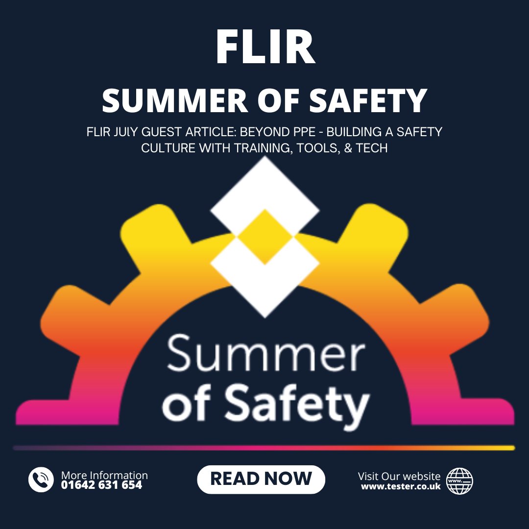 PASS | Test Equipment | Training | Calibration (@pass_tester) on Twitter photo 🔧 Beyond PPE: Building a Proactive Safety Culture 🔧
PPE is essential, but it's the last line of defence. ✋
<a href="/flir/">Teledyne FLIR</a>'s 2️⃣nd Summer of Safety article outlines how to step beyond PPE & build a proactive safety culture ➡️ ow.ly/p79U50Ww3au
#FLIR #FLIRSummerOfSafety 🔧 Beyond PPE: Building a Proactive Safety Culture 🔧
PPE is essential, but it's the last line of defence. ✋
<a href="/flir/">Teledyne FLIR</a>'s 2️⃣nd Summer of Safety article outlines how to step beyond PPE & build a proactive safety culture ➡️ ow.ly/p79U50Ww3au
#FLIR #FLIRSummerOfSafety