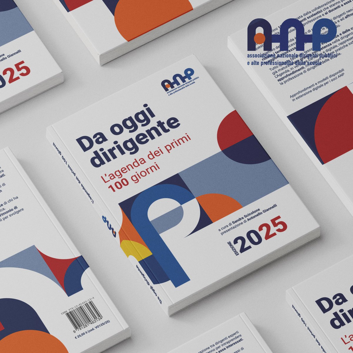 Agenda 2025: più chiara, più completa, più bella! Ogni pagina, un passo in avanti. In versione cartacea e digitale solo per i neodirigenti soci ANP, compila subito la nostra delega! anp.it/wp-content/upl…