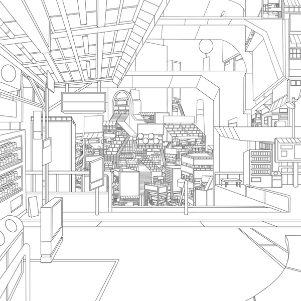 久々の趣味絵…!チマチマ描いてきます。 