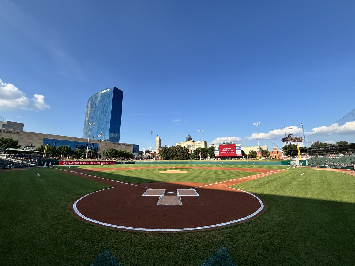 We have a round 32’ diameter home plate tarp.  Anyone interested?