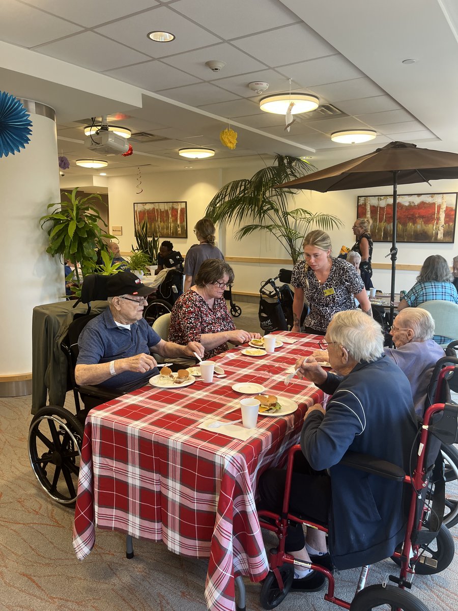 The BBQ at Glen Hill Terrace was a hit! ☀️Big thanks to our team for bringing the summer fun indoors during the heatwave. #BBQFun #LTCEvents #GlenHillTerrace