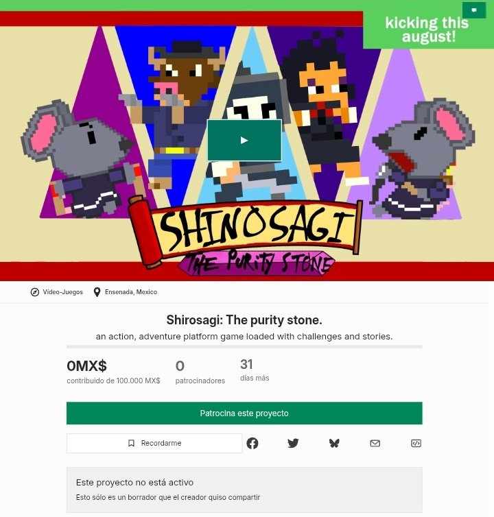 Senior_erre's tweet image. TOMORROW IS THE BIG EVENT!
LOTS OF SURPRISES AWAITS YOU HERE!
PLEASE SUPPORT SMALL TEAMS TO MAKE THEIR PROJECTS INTO A REALITY!!
#kickstarter #campaing #indiegame #gamedevelopment