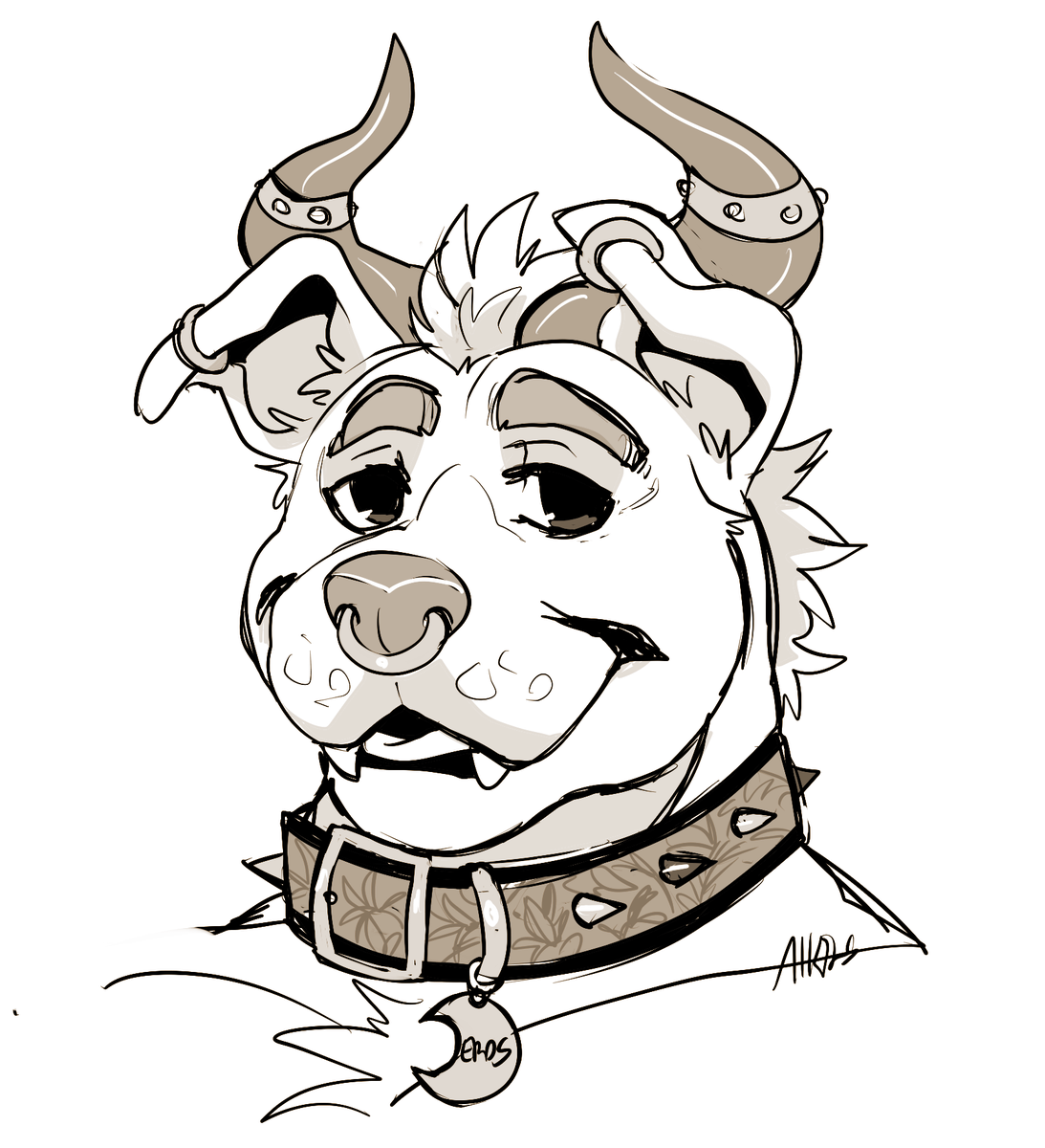 My friend is making a new sona so we're doodlin some shizzzz