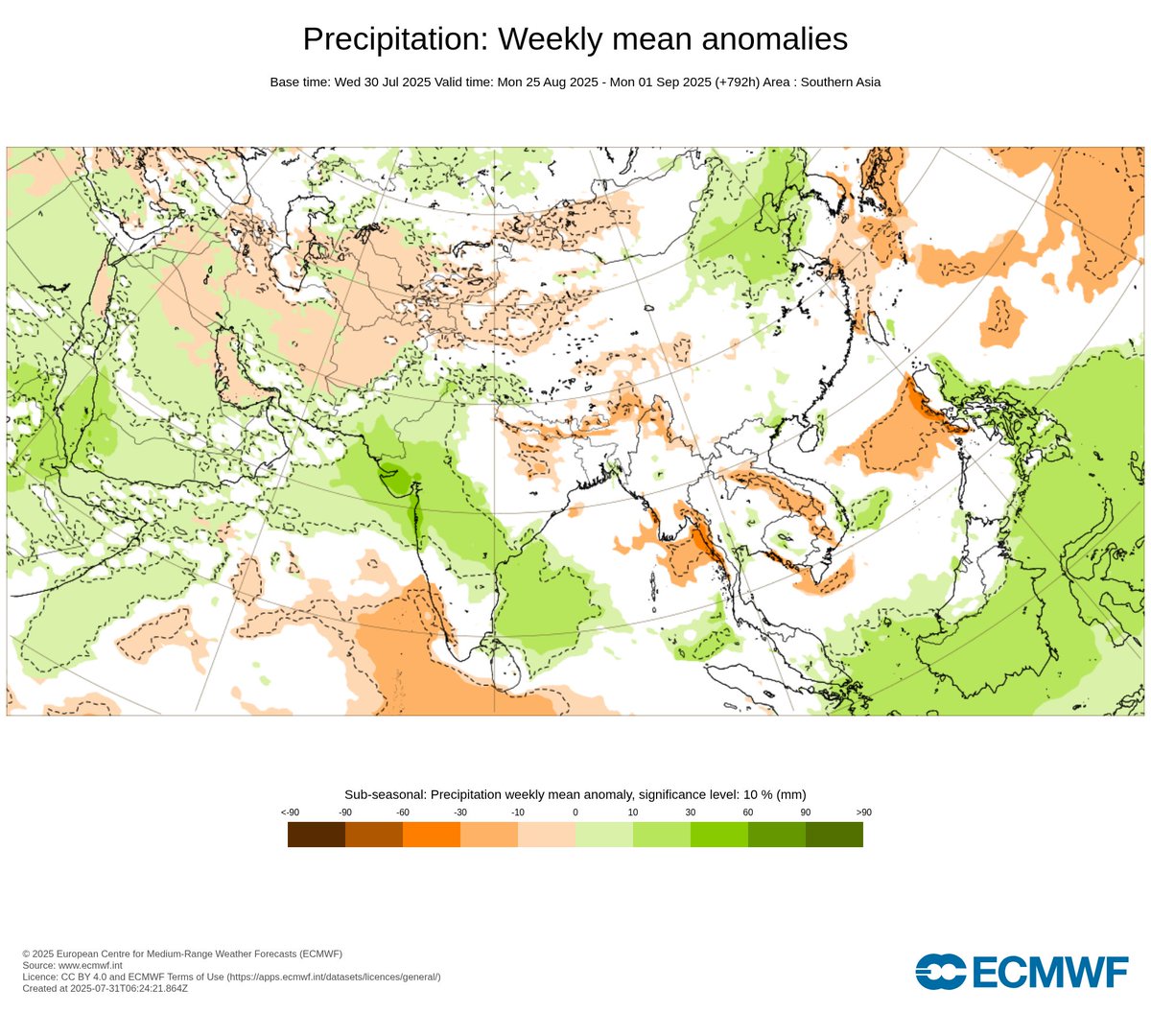 allindiaweather's tweet photo. Next 4 Weeks ECMWF rainfall forecast..

Image courtesy: ECMWF. https://t.co/4tWud0iZtm