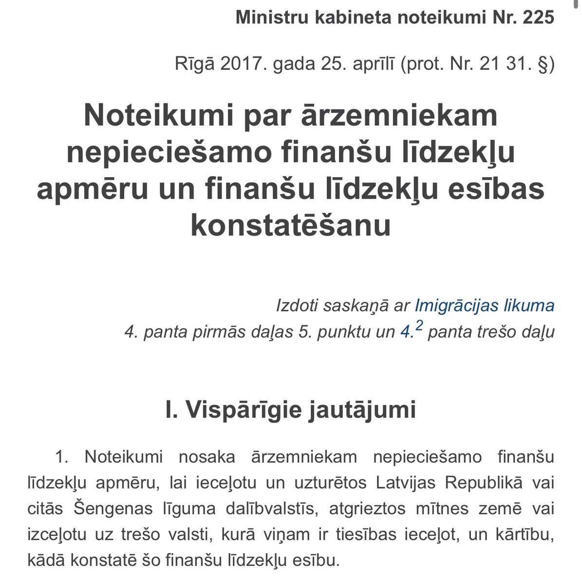 ⛔️Rosinu <a href="/IeM_PMLP/">PMLP</a> anulēt uzturēšanās atļaujas Krievijas pilsoņiem pamatojoties uz MK noteikumiem nr.225 par finanšu līdzekļu neesamību.

Tādejādi pašvaldību sociālajiem dienestiem nebūs jāpiešķir GMI pabalsti un šīm personām būs jāatgriežas Krievijā. 
#budžets #krievija
