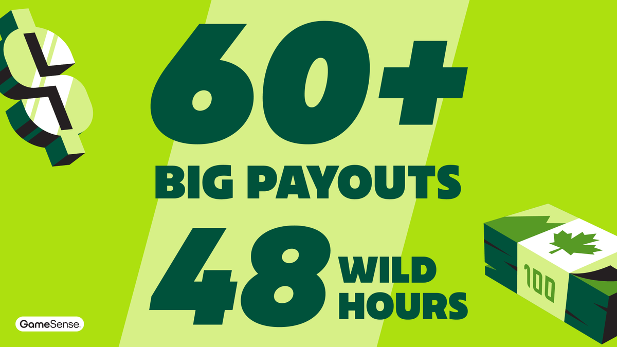 Shout-out to not one, but two incredible days of winning! Play Alberta had over 60 $10K+ wins in just 48 hours 💰 Join the excitement with casino, sports, and lottery, all in one app.