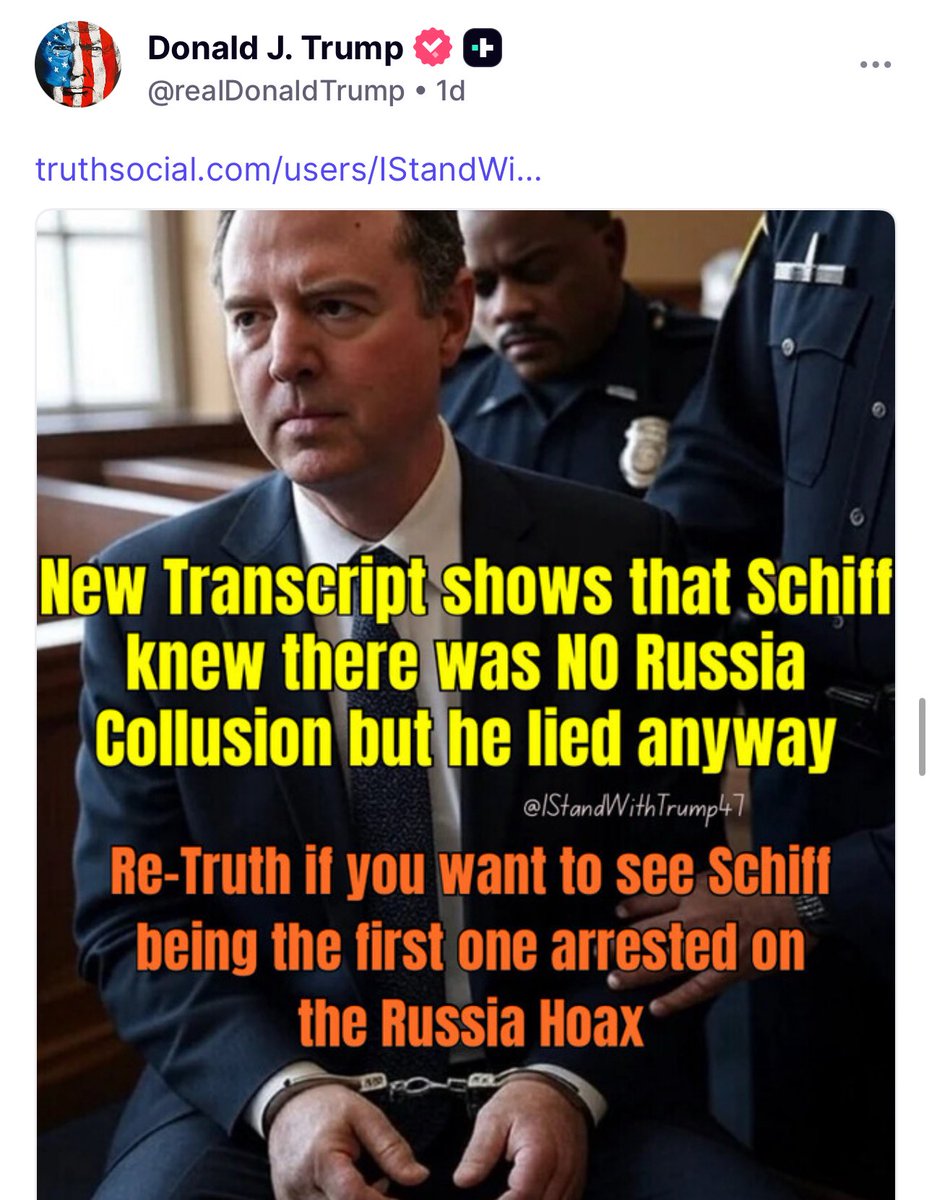 It has been more than 24 hours since the President of the United States posted this.

To be clear, he is the Commander in Chief, he’s not posting memes for fun, this is a mandate, an order from the boss.

Get it done.