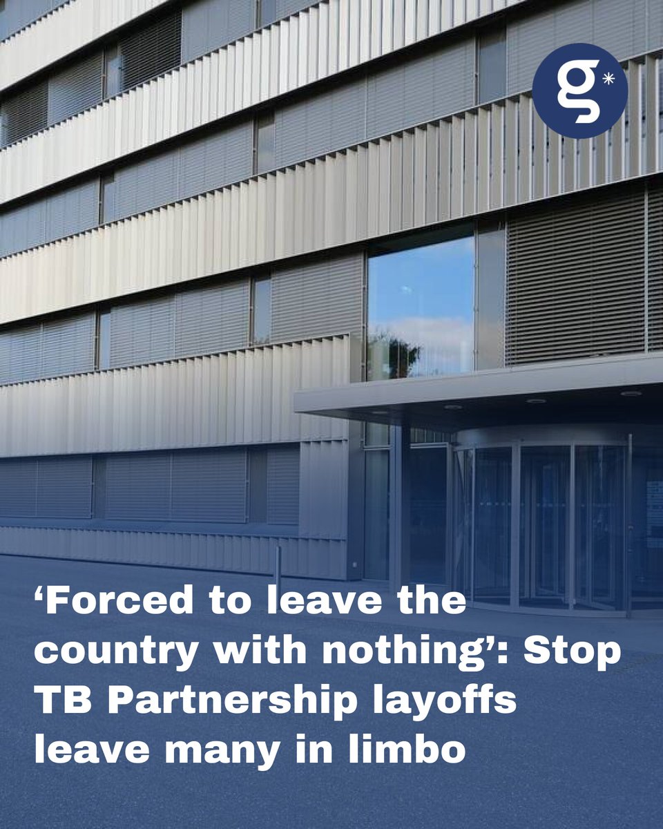 GenevaSolutions's tweet photo. Mass layoffs at the Stop TB Partnership in Geneva reveal the human cost of an aid system under financial pressure, where workers can be cast aside with little warning and no safety net, despite efforts by organisations to ease the blow. ✍️@mi_langrand 
➡️ https://t.co/6r9kelJwGB https://t.co/aRxfiba0W0