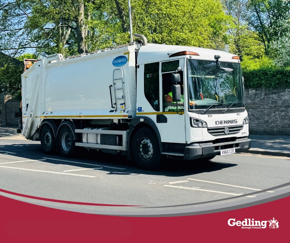Unfortunately we have been unable to empty general and garden waste bins from some streets in the Carlton/Gedling area today (Thursday 31 July). We apologise for the inconvenience &amp; plan to empty those missed bins tomorrow &amp; Saturday, so please leave your bin out.