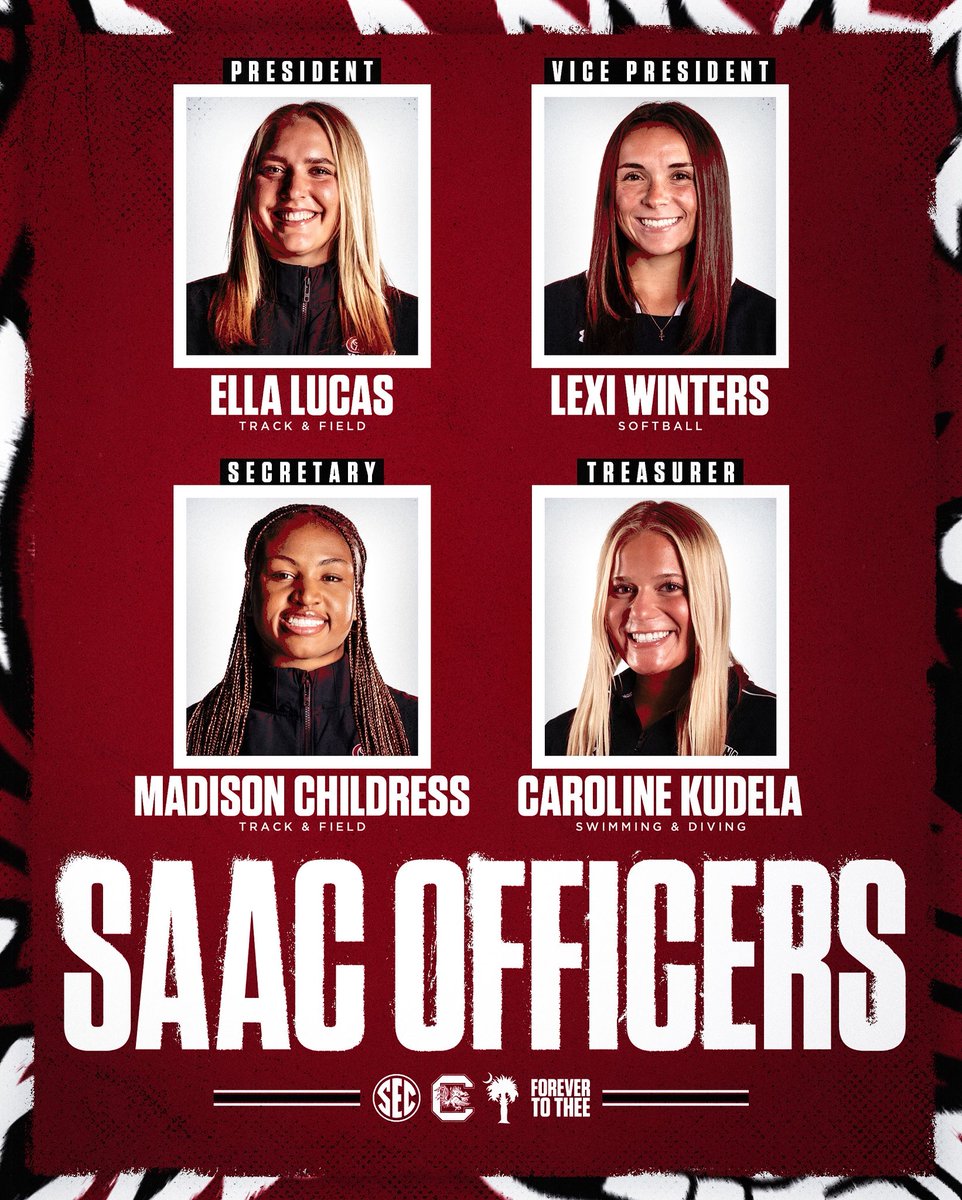 Meet the 2025-2026 SAAC Officers 🎉