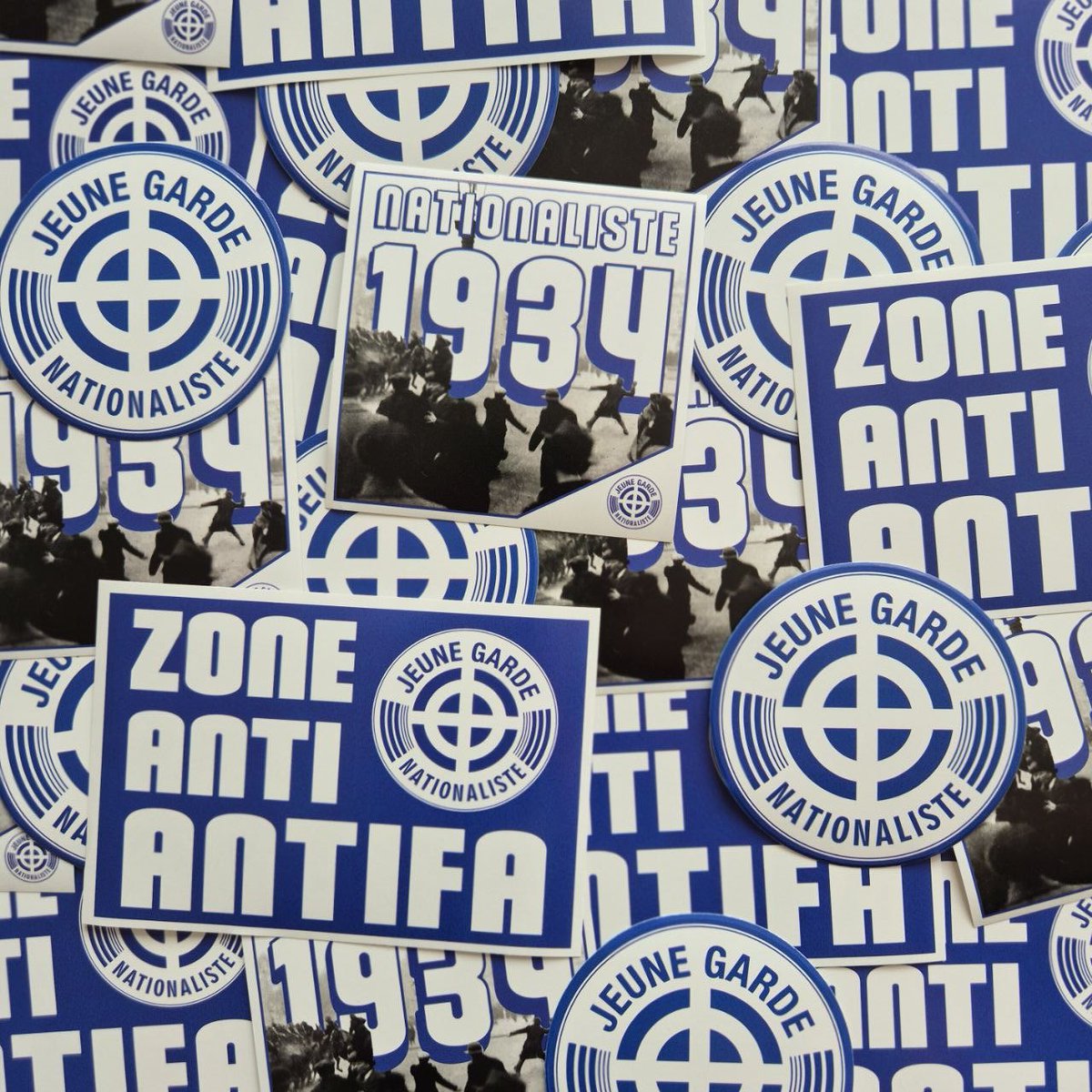 Nouveau pack de sticks !
💃🏻Fêtons comme il se doit la dissolution de la Jeune Garde🕺🏻

👉🏻 7 € les 100 sticks
👉🏻 Commande sur le site  

🏴 100% des bénéfices reversés aux camarades victimes de la répression judiciaire 💸