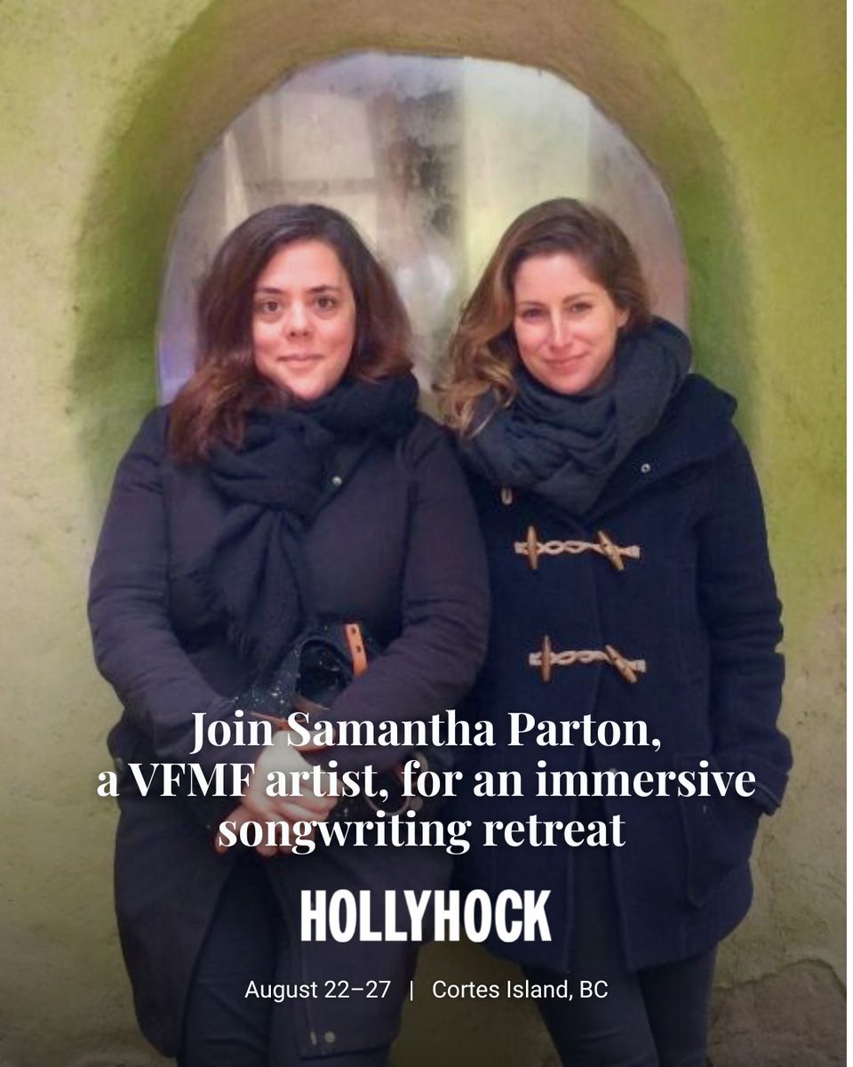 Reminder: Our friends at Hollyhock are hosting a special songwriting retreat this summer featuring Samantha Parton, one of our 2025 Festival artists.

Harmony Within: A Journey of Songwriting and Reconnection
📅 August 22–27 | 📍 Cortes Island, BC

🔗 hollyhock.ca/programs/7446/…