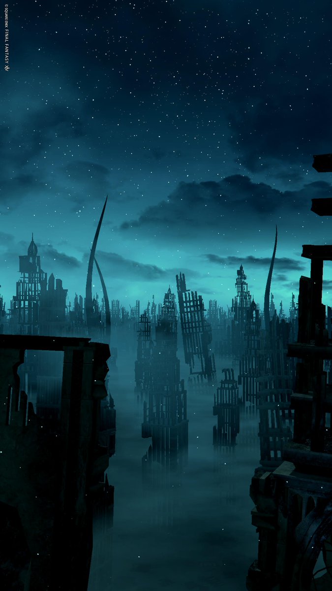 ☁️🌟🏚️

#FF14風景