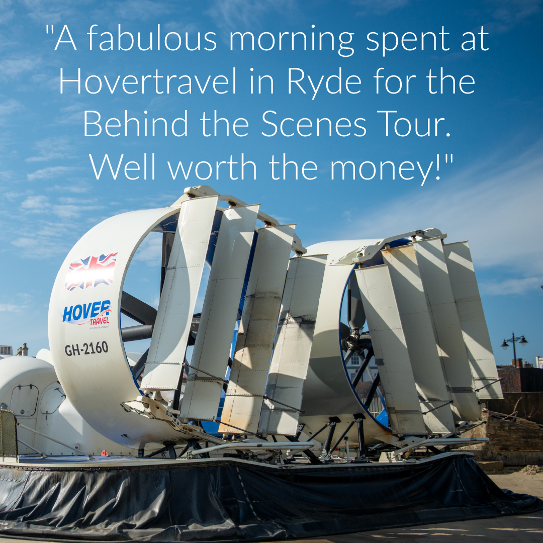 Go Behind the Scenes of our hovercraft this August!

📍 Ryde Hoverport at 2pm

🗓️ Tuesday 5th August 
🗓️ Sunday 17th August 
🗓️ Tuesday 19th August 
🗓️ Saturday 30th August

Limited spaces, book your spot now!

🔗 hovertravel.co.uk/Behind-the-Sce…