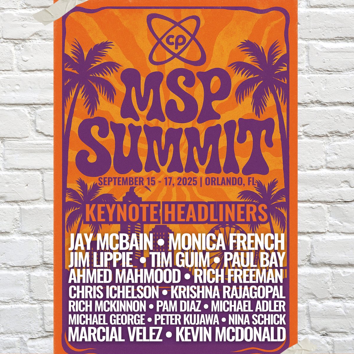 Music festivals are great, but have you ever heard the sweet hum of MSPs trading big ideas, or the powerhouse anthems of channel leaders lighting up the keynote stage? That’s the kind of sound that hits different, &amp; it plays to the tune of cha-ching💰➡️  bit.ly/43kV4gf