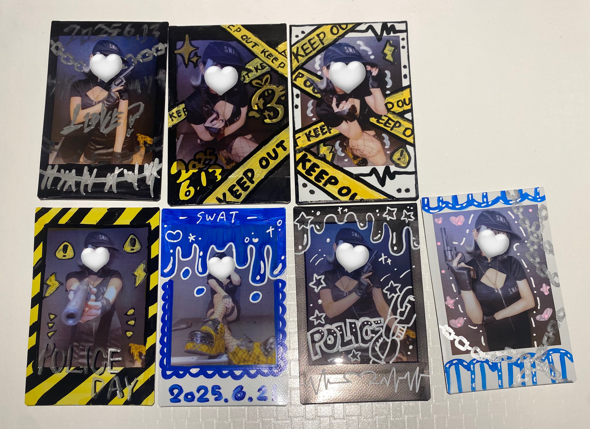 NINE.i ベリ サイン入りチェキ　2023本国ペンミ ミントモール / MINT 千葉店 / BBM チアリーダー 2024 Emiru