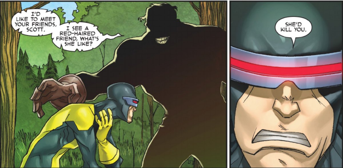 Ottersul's tweet image. Scott been using the Jean would kill you ever since he was on the O5 it just chamged the title to wife