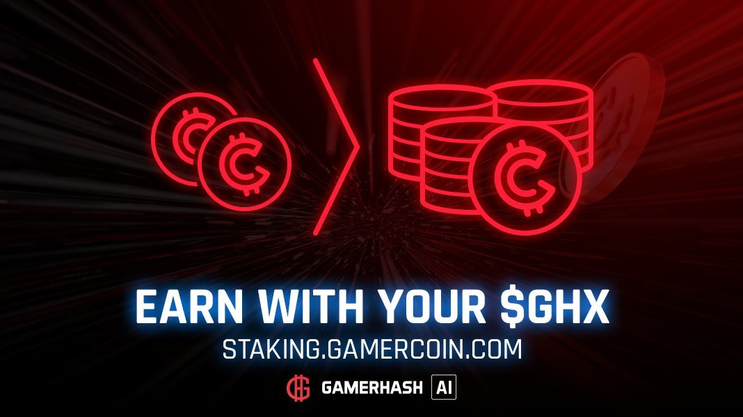 GamerHash AI (@gamerhashcom) on Twitter photo Sure, hodling is cool - but earning yield while you hodl is even cooler 😎
Why let your $GHX sit idle when it can work for you?
Stake your tokens and earn up to 25% APR while you sleep.
Put your bags to work: staking.gamercoin.com Sure, hodling is cool - but earning yield while you hodl is even cooler 😎
Why let your $GHX sit idle when it can work for you?
Stake your tokens and earn up to 25% APR while you sleep.
Put your bags to work: staking.gamercoin.com