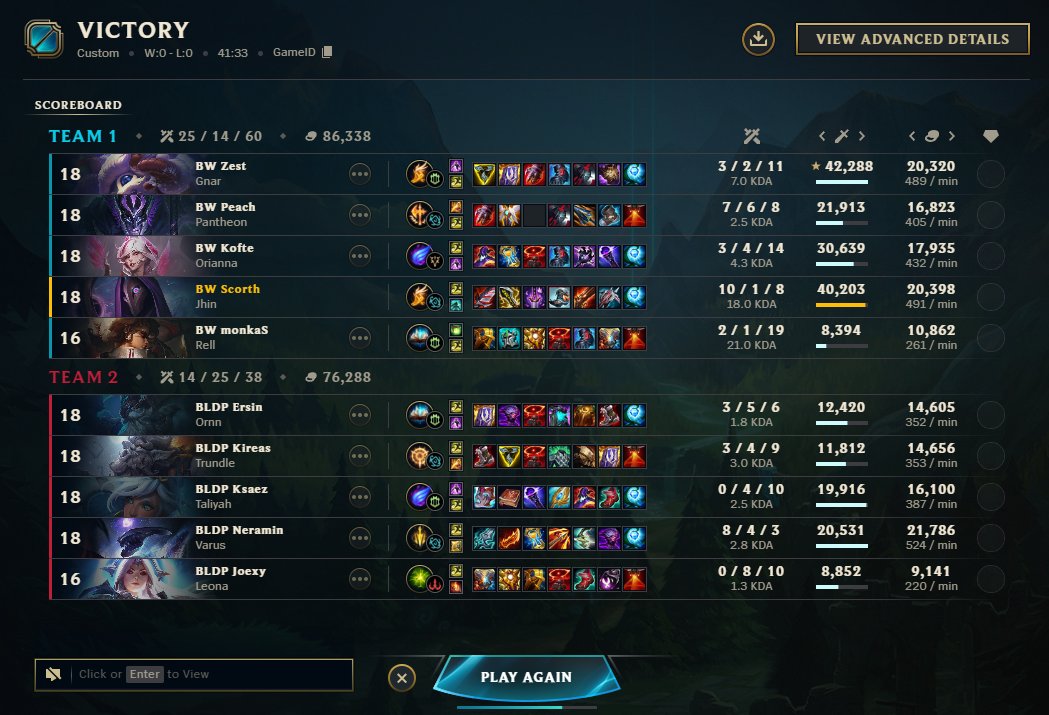 Derbiye ozel content ciksin diye maci erken bitirmek istemedik, yarin cok daha temiz bir sekilde kazanip haftayi 2-0 kapatacagiz #Wild4Bushido