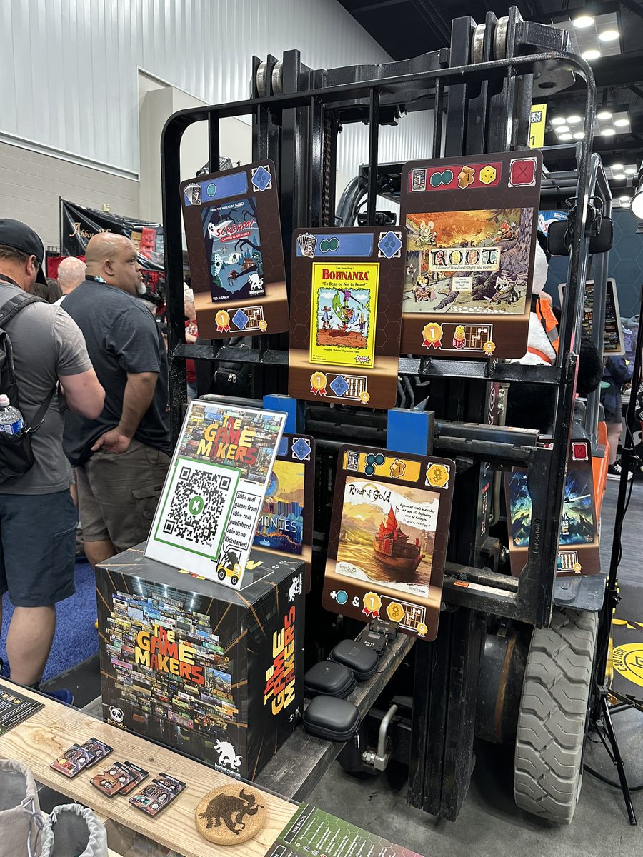 Going Analog (@goinganalogshow) on Twitter photo The Game Makers by <a href="/beziergames/">Bezier Games, Inc.</a> features around 400 licensed games from over 100 publishers not named Bezier Games. Kickstarter in September. The Game Makers by <a href="/beziergames/">Bezier Games, Inc.</a> features around 400 licensed games from over 100 publishers not named Bezier Games. Kickstarter in September.