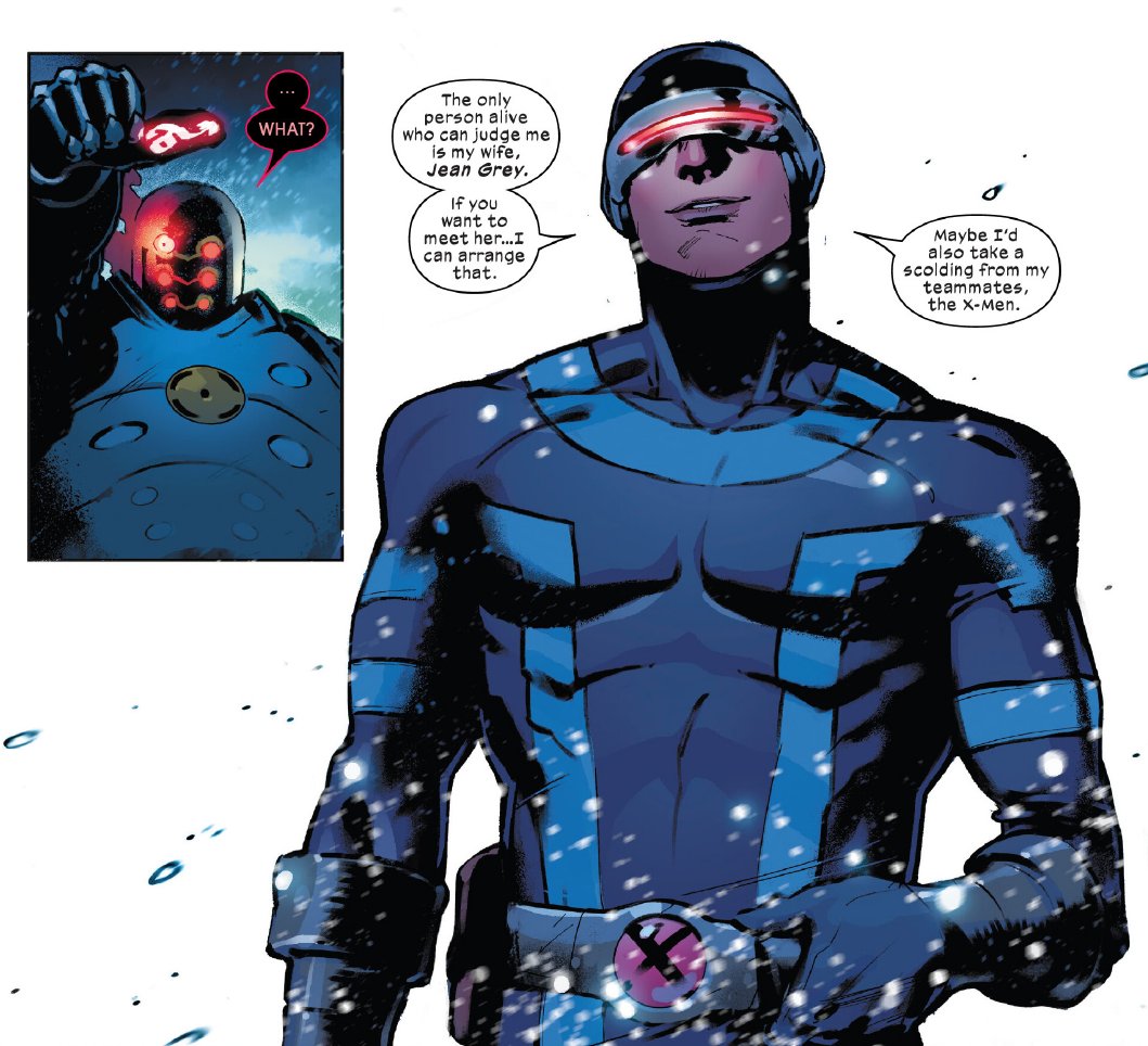 Ottersul's tweet image. Scott been using the Jean would kill you ever since he was on the O5 it just chamged the title to wife