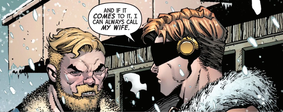 Ottersul's tweet image. Scott been using the Jean would kill you ever since he was on the O5 it just chamged the title to wife