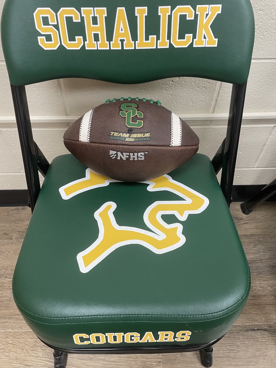 The new footballs for the 2025 season. Go Cougars!