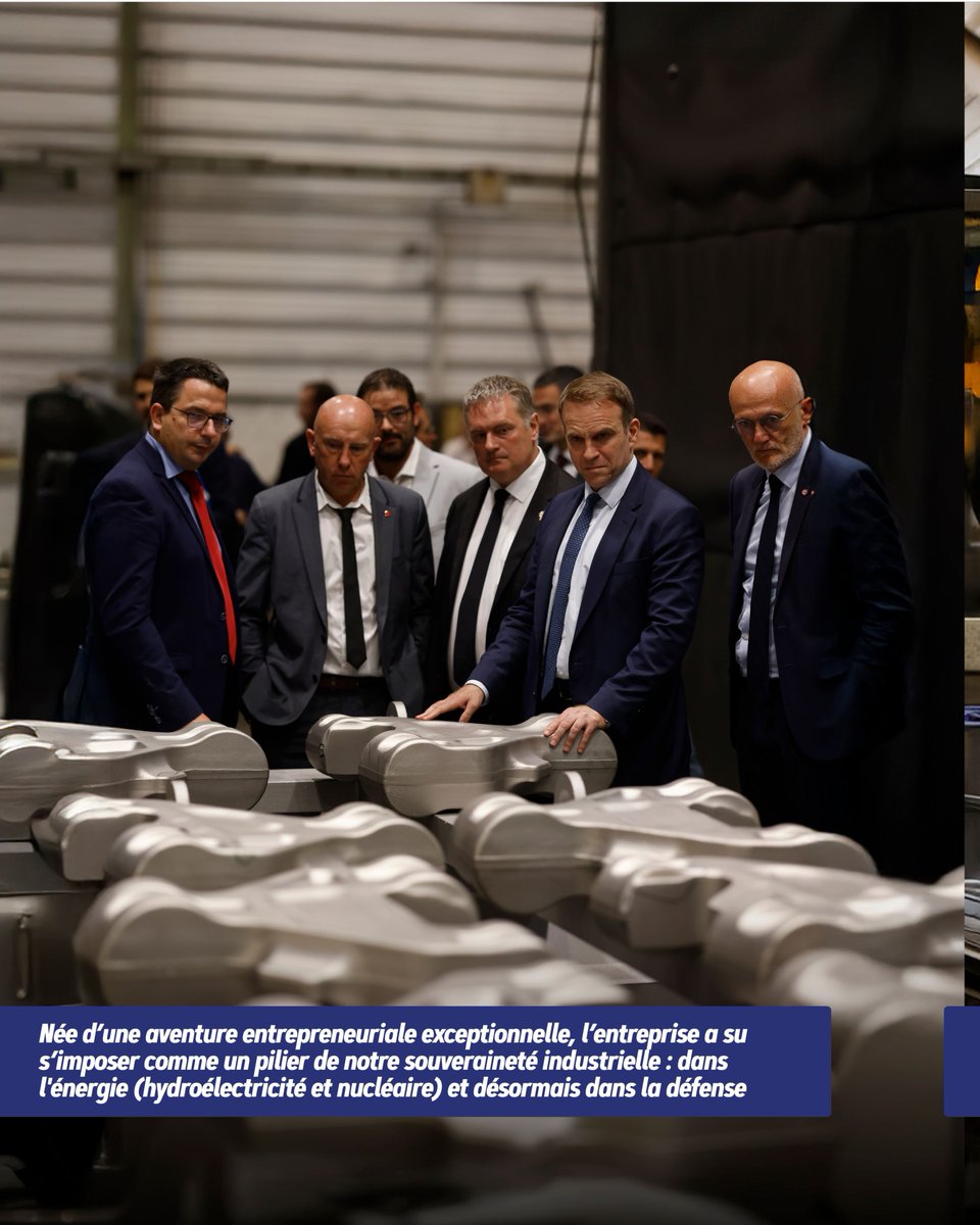 FerracciMarc's tweet image. MTI est un acteur stratégique de l’énergie.

Je suis convaincu que notre avenir industriel passe par des entreprises comme MTI.

Née d’une aventure entrepreneuriale exceptionnelle, filiale du Groupe @figeacaero, l’entreprise a su s’imposer comme un pilier de notre souveraineté…