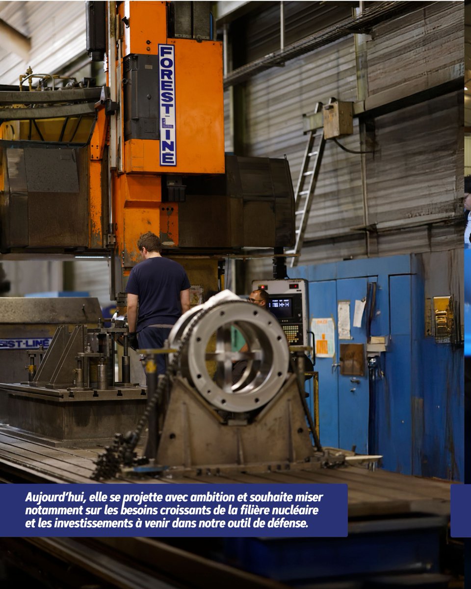 FerracciMarc's tweet image. MTI est un acteur stratégique de l’énergie.

Je suis convaincu que notre avenir industriel passe par des entreprises comme MTI.

Née d’une aventure entrepreneuriale exceptionnelle, filiale du Groupe @figeacaero, l’entreprise a su s’imposer comme un pilier de notre souveraineté…