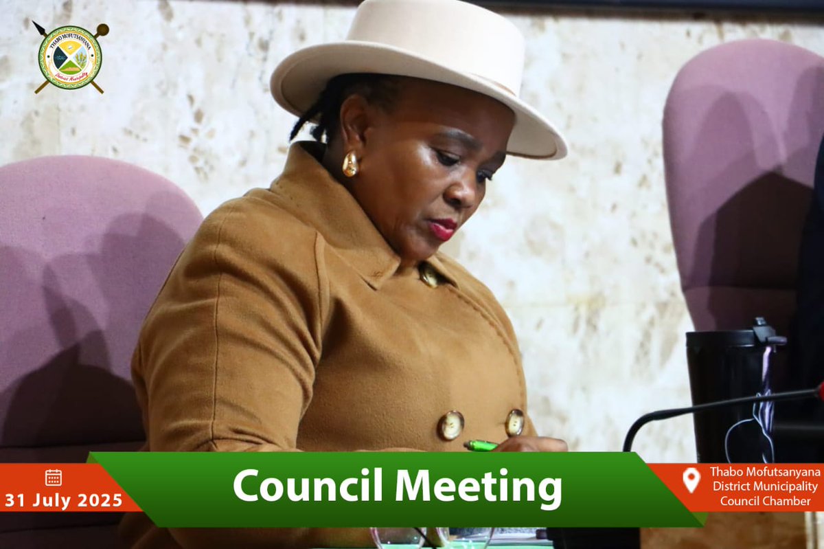 #TeamTMDM 🏛️THABO MOFUTSANYANA DISTRICT MUNICIPALITY COUNCIL SITTING