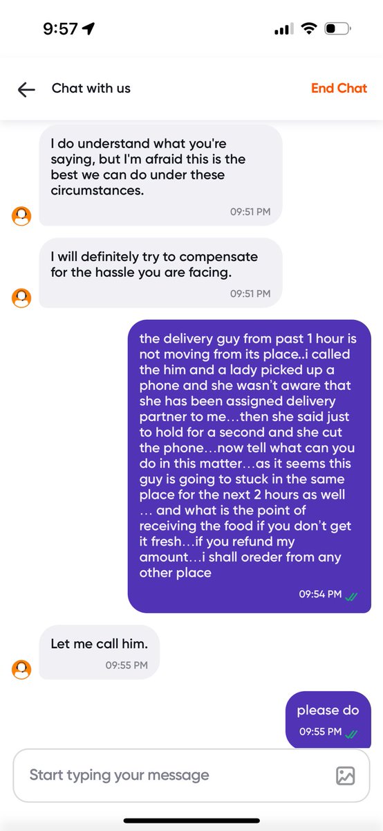 vzirsa's tweet photo. @Swiggy ordered food but not received and not got any refund … what is your take on this 
Order id : 212944814679373

#swiggy #worstservice #swiggyscam https://t.co/KpxZSwrSkX