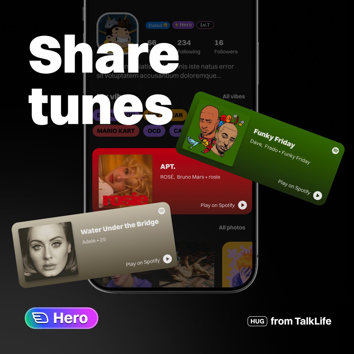 TalkLife tweet media