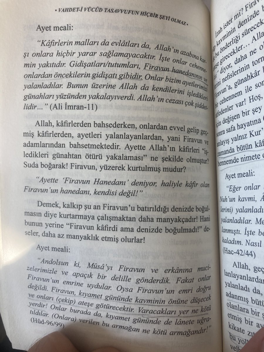 m_sefai's tweet photo. İbni Arabinin, Allahın düşmanı Firavun’un mümin olduğu iddiasının çürüklüğüne dair https://t.co/Y1nD72nkfK