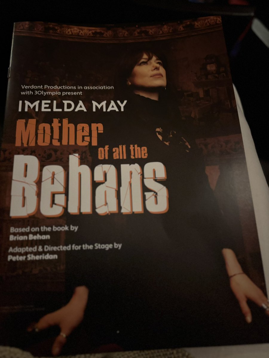 Anne O Brien (@aobrien05) on Twitter photo Amazing performance <a href="/ImeldaOfficial/">Imelda May</a>. Loved every bit of Mother of all the Behans. What a woman, what a story and what a venue <a href="/3olympiatheatre/">3Olympia Theatre</a> Amazing performance <a href="/ImeldaOfficial/">Imelda May</a>. Loved every bit of Mother of all the Behans. What a woman, what a story and what a venue <a href="/3olympiatheatre/">3Olympia Theatre</a>