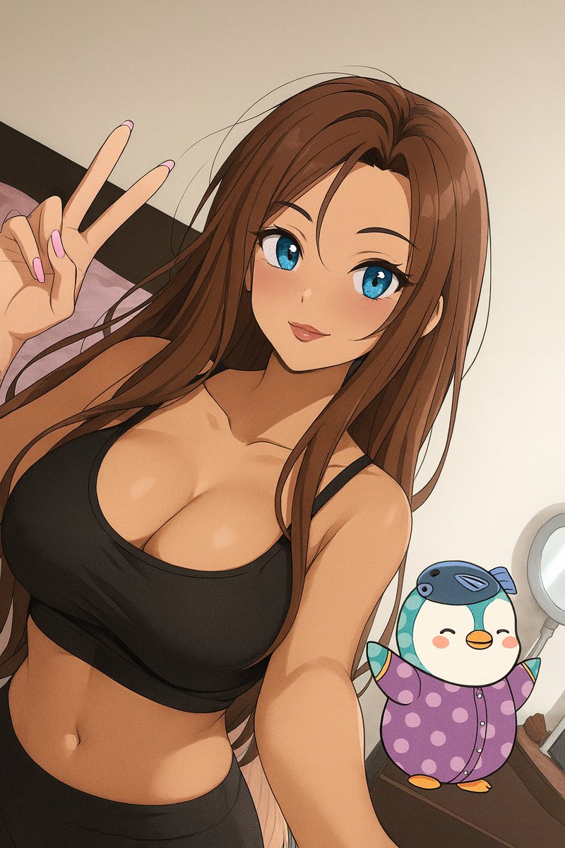 gm everyone 💕

time for lil pudgy &amp; i 
to get ready to go to work ✌️

hope you all have an incredible day 🙏

happy thursday!✨🐧