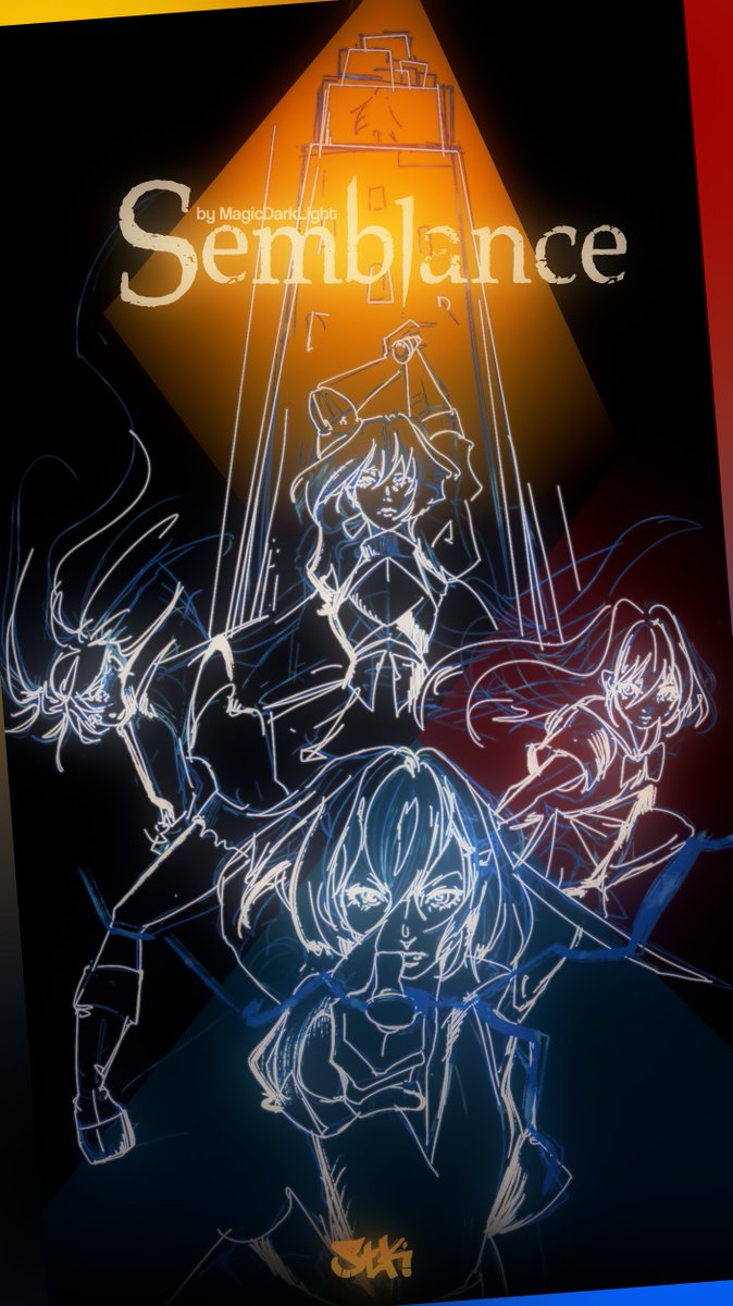 #Semblance 🟥⬛️⬜️🟦🟨is out! 

It's a conclusion, but not the end! 

⬇️