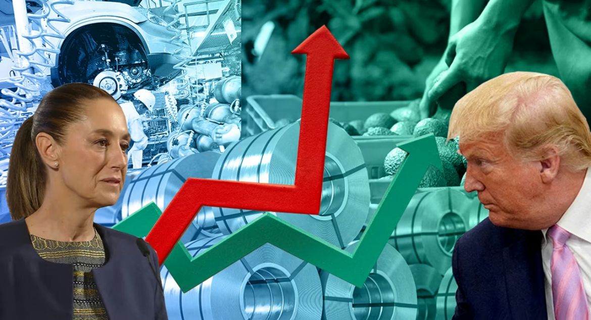 ProfContrerasCC's tweet photo. La #Economia cayó 0.73% ante temores por nuevos aranceles de #EstadosUnidos🇺🇸 Las acciones de Grupo #México🇲🇽 bajaron 1.74% por la caída del cobre. El peso también se despreció mientras se acerca la fecha clave que es el 1 de agosto así lo anuncia @realDonaldTrump.
#BolsaMexicana https://t.co/8KWDIWOHI4