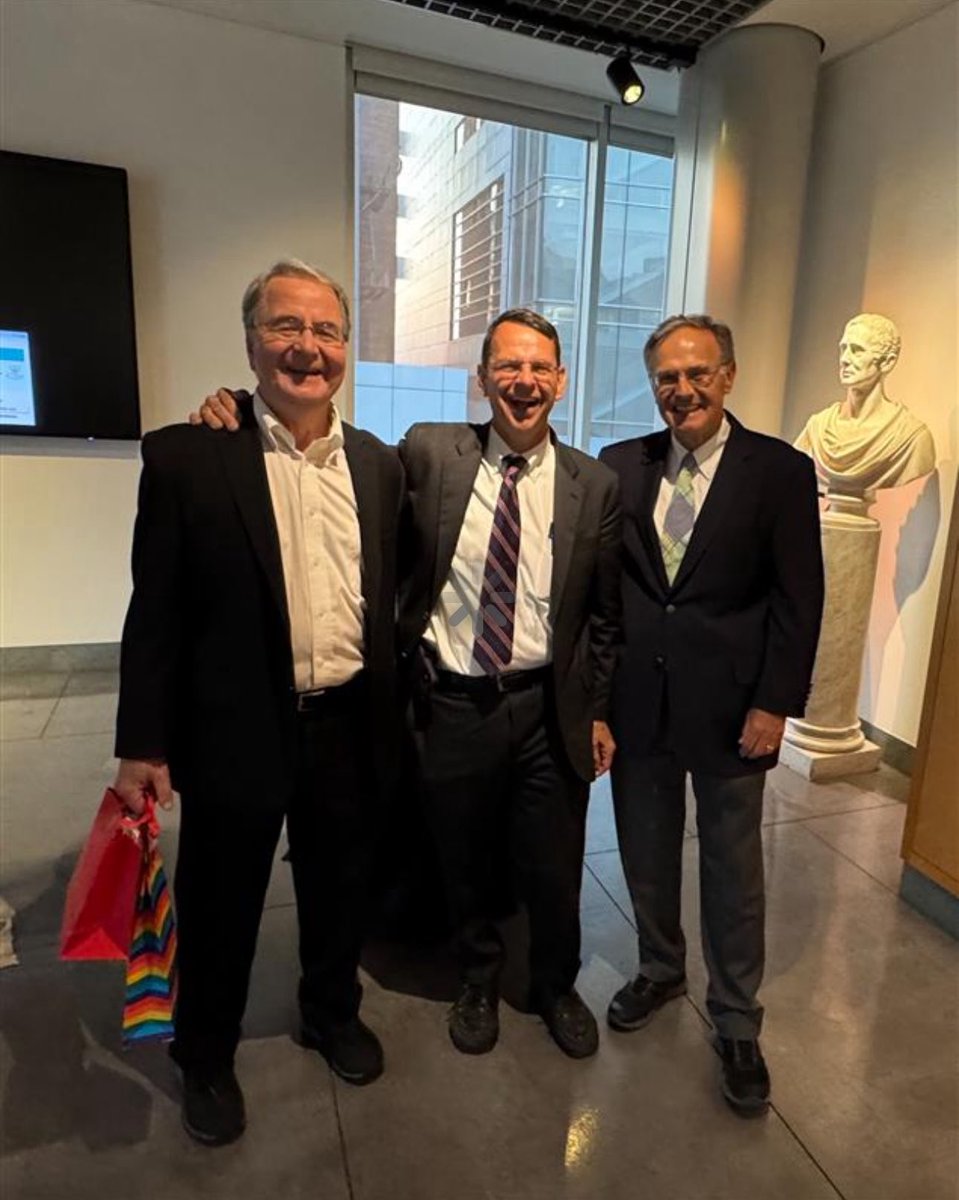 MGBneurosurgery's tweet photo. On July 28, we gathered to celebrate Dr. Swearingen’s retirement at the Paul S. Russell, M.D. Museum at MGH. A heartfelt evening honoring decades of care, teaching &amp; impact. You will be deeply missed! #Neurosurgery #Retirement #MGH #MGB 💙🧠🥼 https://t.co/PeqHvV3B3p