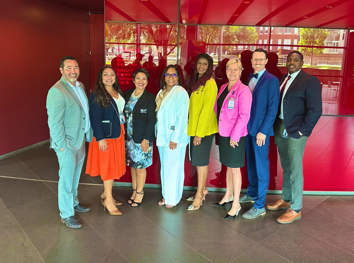 Dr. Debbie Murillo (@murillodebbie1) on Twitter photo It is exciting to witness new teachers gather to start their journey in Dallas ISD. New teachers mean new beginnings. Let the learning commence! ⭐️📚
<a href="/AngieGaylord/">Angie E. Gaylord</a> <a href="/mibroughton/">Dr. Michele Broughton</a> <a href="/DrElenaSHill/">Dr. Elena S. Hill</a> <a href="/StellaKastl/">Stella Kastl</a> <a href="/levonuebrewster/">Levonue Brewster</a> <a href="/dallasschools/">Dallas ISD</a> <a href="/Dallasacademics/">Dallas ISD Academic Services</a> <a href="/ICanReadDallas/">Early Learning Dallas ISD</a> It is exciting to witness new teachers gather to start their journey in Dallas ISD. New teachers mean new beginnings. Let the learning commence! ⭐️📚
<a href="/AngieGaylord/">Angie E. Gaylord</a> <a href="/mibroughton/">Dr. Michele Broughton</a> <a href="/DrElenaSHill/">Dr. Elena S. Hill</a> <a href="/StellaKastl/">Stella Kastl</a> <a href="/levonuebrewster/">Levonue Brewster</a> <a href="/dallasschools/">Dallas ISD</a> <a href="/Dallasacademics/">Dallas ISD Academic Services</a> <a href="/ICanReadDallas/">Early Learning Dallas ISD</a>