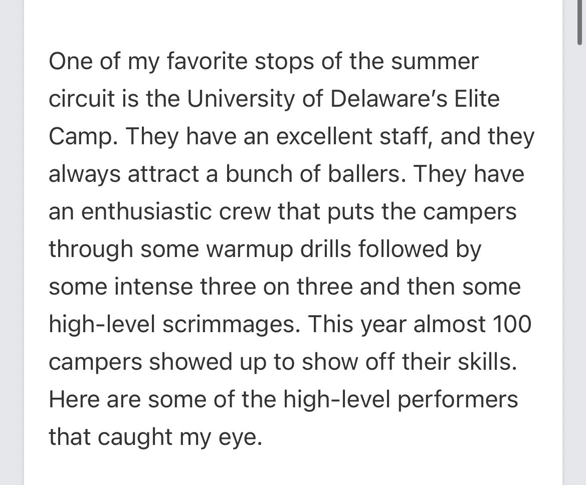 Dallis Stewart (@dallis_stewart) on Twitter photo Thank you <a href="/PrepGirlsHoops/">Prep Girls Hoops 🏀</a> <a href="/DelawareWBB/">Delaware Women’s Basketball</a>
prepgirlshoops.com/2025/07/next-l… Thank you <a href="/PrepGirlsHoops/">Prep Girls Hoops 🏀</a> <a href="/DelawareWBB/">Delaware Women’s Basketball</a>
prepgirlshoops.com/2025/07/next-l…