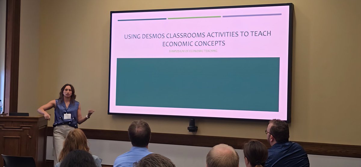 Marisa Cameron (<a href="/marisa_econ/">Marisa Cameron</a>) shares how she uses <a href="/Desmos/">Desmos</a> classroom activities to teach economics concepts #JETSET25