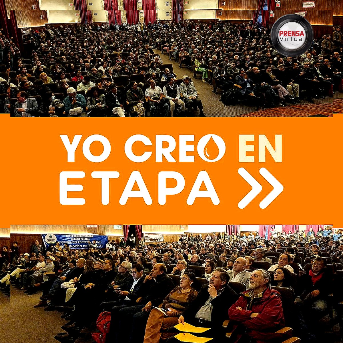 #Cuenca// Rigoberto Guerrero, subgerente de Gestión Ambiental expuso  el Informe Técnico sobre la sustentabilidad de las fuentes de agua que nacen en #Quimsacocha en el contexto de la fase de explotación del proyecto minero Loma Larga.

Informe 👉 acortar.link/cl7DbO