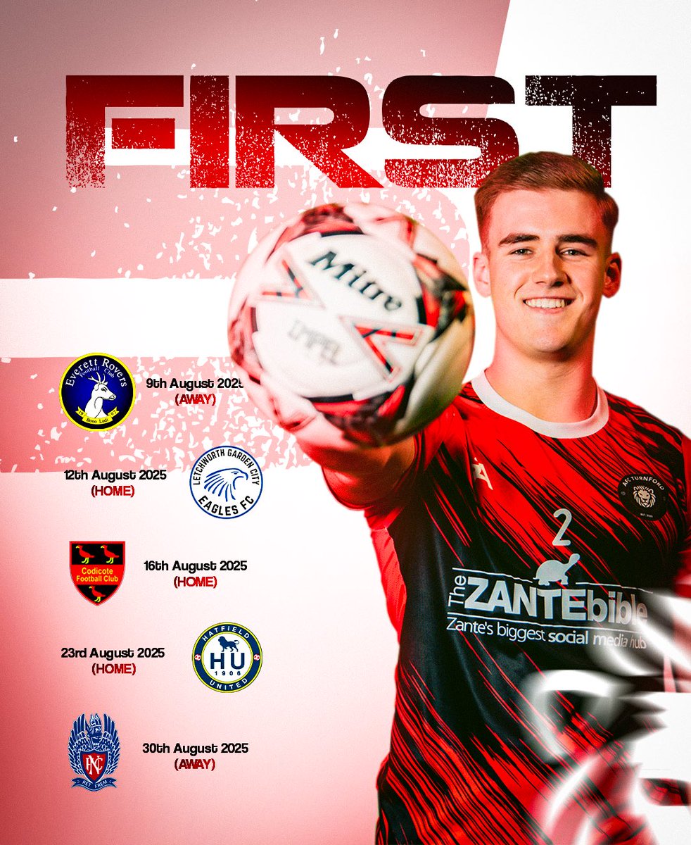 Dates for the diary in August 📆

#AFCT #COYAFCT