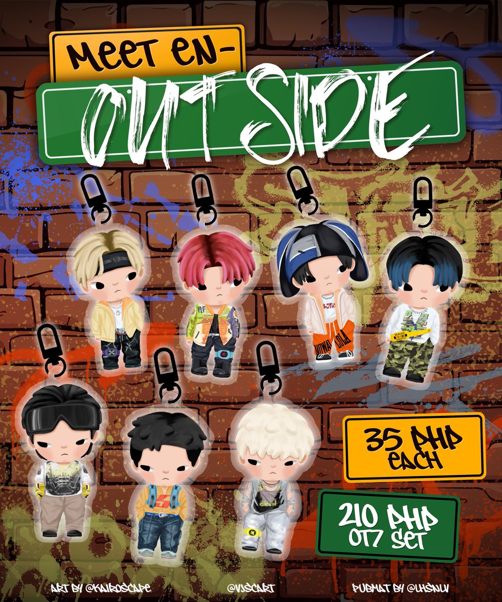 vjscart's tweet photo. ꒰#vjsupdates꒱
Updates for the Meet En-Outside keyrings will be posted under this thread. Please note that production may take about 2–3 weeks to complete. https://t.co/cQNfMUBYlh