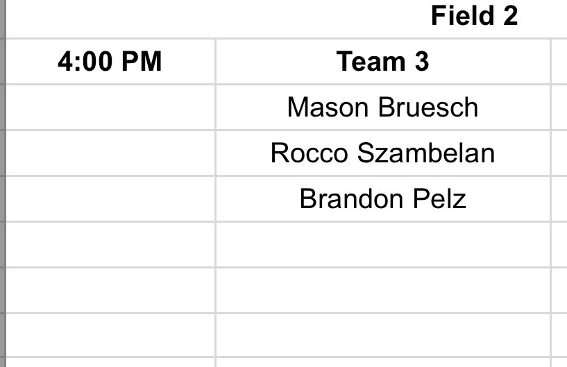 Brandon Pelz (@brandonpelz30) on Twitter photo I will be pitching <a href="/PrepBaseballIL/">Prep Baseball Illinois</a> state games on Tuesday August 5th at 4PM. The game will be on field 2. I am scheduled to pitch the last few innings of the game.
<a href="/ITBMarucci/">Illinois Travel Baseball Club</a> <a href="/BHSHawkBaseball/">Bartlett Hawks Baseball</a> <a href="/outlawe99/">Eric Outlaw</a> <a href="/tannerspinks32/">Tanner Spinks</a> <a href="/pbtscouting/">Prep Baseball Scouting</a> <a href="/PB_Uncommitted/">Prep Baseball Uncommitted</a> I will be pitching <a href="/PrepBaseballIL/">Prep Baseball Illinois</a> state games on Tuesday August 5th at 4PM. The game will be on field 2. I am scheduled to pitch the last few innings of the game.
<a href="/ITBMarucci/">Illinois Travel Baseball Club</a> <a href="/BHSHawkBaseball/">Bartlett Hawks Baseball</a> <a href="/outlawe99/">Eric Outlaw</a> <a href="/tannerspinks32/">Tanner Spinks</a> <a href="/pbtscouting/">Prep Baseball Scouting</a> <a href="/PB_Uncommitted/">Prep Baseball Uncommitted</a>