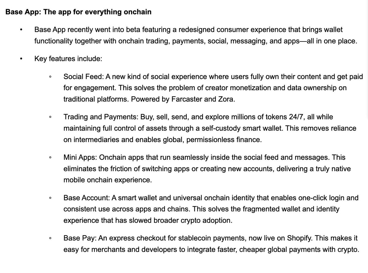 Zora mentioned in the latest Coinbase shareholder letter