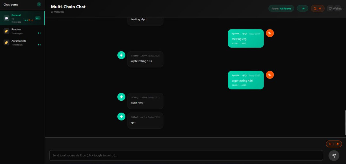 HQΣr (@hq3r_erg) on Twitter photo I Will just drop this here and not say a thing...
You tell me the use-cases of multichain on chain chat :)
My fav part is free debate , Inter polarity and aggregation of <a href="/Voltpay_/">Voltpay - Crypto payments</a> into this to transfer liquidity cross-chains.
#Ergo I Will just drop this here and not say a thing...
You tell me the use-cases of multichain on chain chat :)
My fav part is free debate , Inter polarity and aggregation of <a href="/Voltpay_/">Voltpay - Crypto payments</a> into this to transfer liquidity cross-chains.
#Ergo