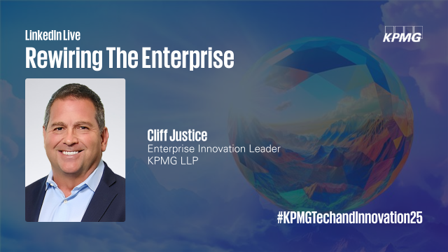 jamasley's tweet photo. Join us on August 4th at 11:30 AM EST for Cliff Justice's keynote "Rewiring the Enterprise" from the 2025 Symposium. Discover insights on radical innovation and agentic AI. Don't miss this chance to engage with leading tech perspectives. https://t.co/0wOF5Y0yDn https://t.co/rzBZ4r5jBc