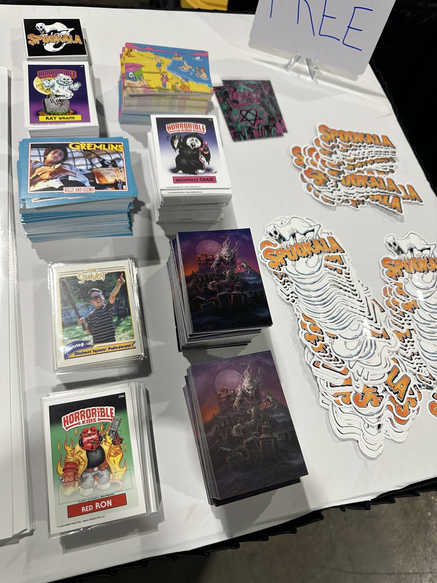 We won’t have these posters at any future Scaradise event. Come to Tampa Bay Comic Convention this weekend &amp; come get them for free!